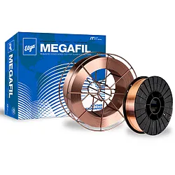 Megafil 710M, bezešvý trubičkový drát s kovovou náplní