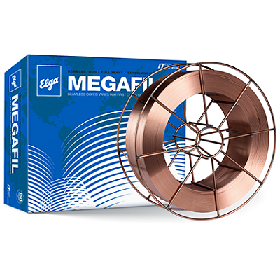Megafil A765M - trubičkový drát s kovovou náplní pro navařování 16 kg cívka