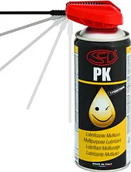 PK 400 Víceúčelový Sprej pro Údržbu 400 ml: Sedm Funkcí v Jednom Balení