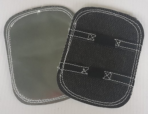 Ochrana ruky svařeče - skelná tkanina pohliníkovaná