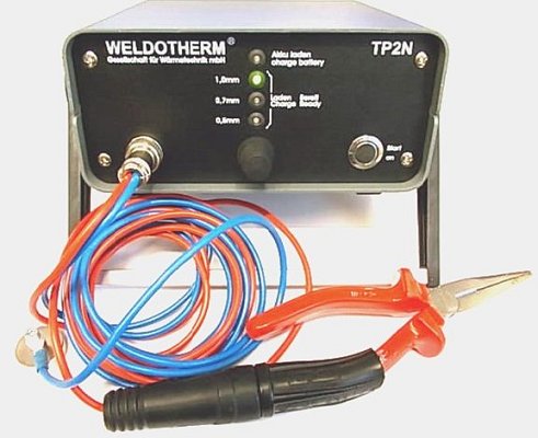Zařízení k bodovému upevňování termočlánků TP 2 N - WELDOTHERM