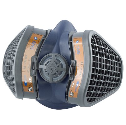 GVS ELIPSE vysocevýkonná obličejová filtrační polomaska A1 a příslušenství