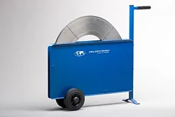 Vozík na ocelovou upínací pásku