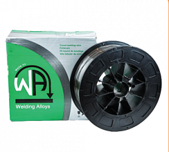 Nerezový trubičkový drát typu 18/8Nb (347) s kovovou náplní