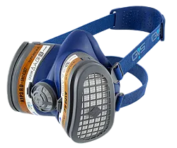 GVS ELIPSE obličejová nízkoprofilová filtrační polomaska A1P3 a příslušenství