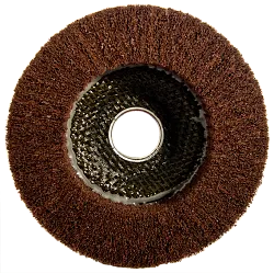 ABRA PLUS - Brusný kotouč DLVP z netkané textilie, AL/OX zrno.