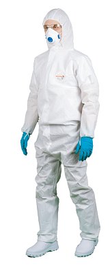 Jednorázová ochranná kombinéza kat. III C110, typ ochrany 5 a 6