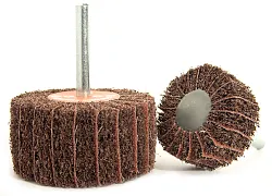 ABRA PLUS - Brusný vějíř z brusného rouna a lamelami RGM