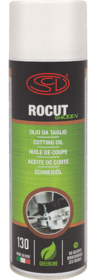 ROCUT GREEN - Olej pro vrtání a řezání závitů sprej 500 ml