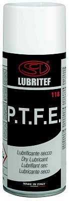 LUBRITEF vysoce výkonné suché mazivo ve spreji na bázi PTFE, 400 ml (Teflon Spray)