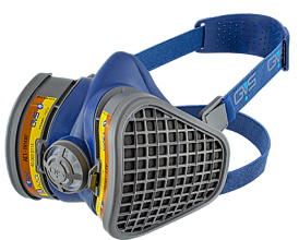 GVS ELIPSE vysocevýkonná polomaska s filtry AE1 a příslušenství