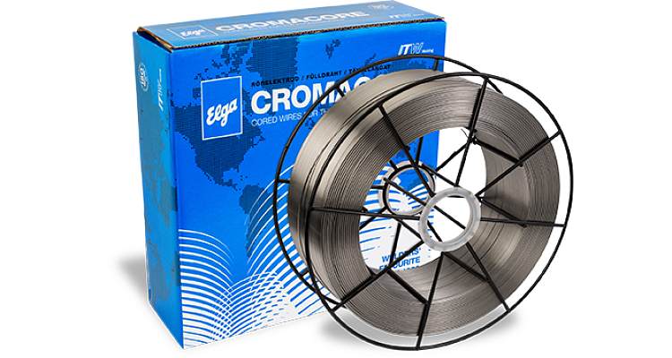 ELGA CrinoxMig 309LSi pro svařování korozivzdorných CrNi ocelí.