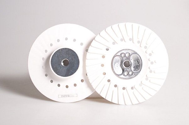 Podložný talíř TPF125M14TF na brusné výseky 125/M14 Turbo flex bílý