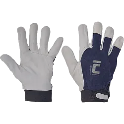 PELICAN Blue - pracovní rukavice kombinované