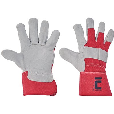 Rukavice pracovní EIDER RED kombi