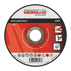 Kotouč řezací Herman 150x1,5x22,23 mm bez prolisu na ocel