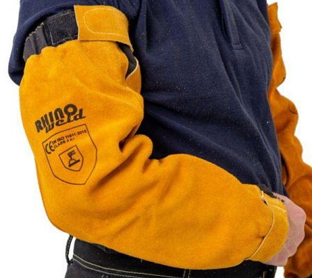 Svářečský kožený rukáv RhinoWeld GL137 (Pravý + Levý set)